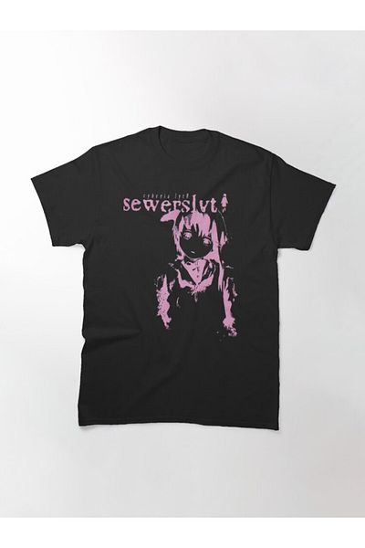 ZOKAWEAR Μπλουζάκι με στάμπα με σχέδιο Sewerslvt Schizofrenia Besonderes Geschenk Für Sewerslvt-liebhaber