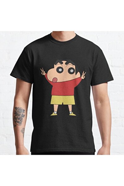 ZOKAWEAR Большой шаблон Shin Chan For President Дизайн на принте футболка