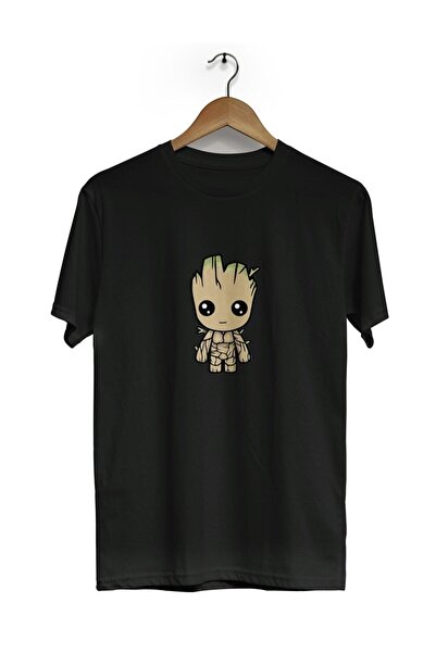 ZOKAWEAR Unisex Loose Fit Marvel Printed Short Sleeve Crew Neck T-Shirt 2957