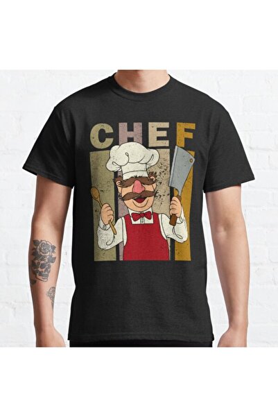 ZOKAWEAR Τυπωμένο μπλουζάκι Loose Fit Unisex The Muppet Kitchen Swedish Chef ...
