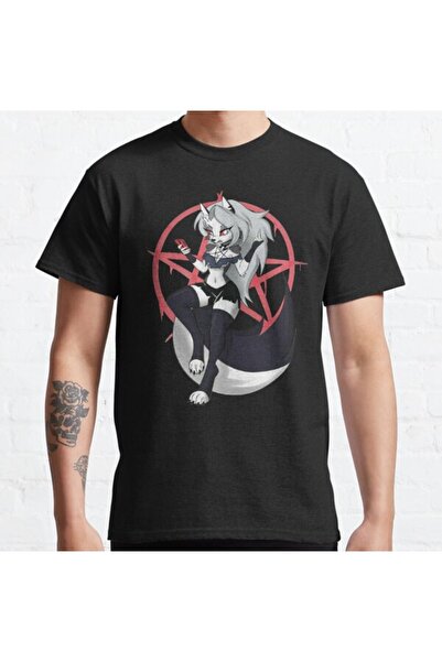 ZOKAWEAR Μπλουζάκι Loose Fit Helluva Boss Loona με στάμπα με σχέδιο