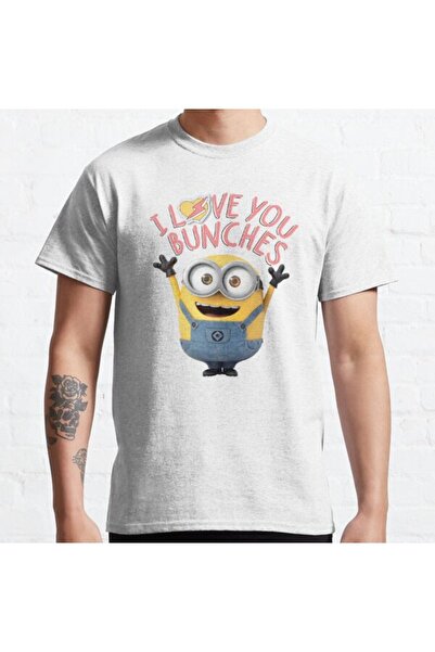 ZOKAWEAR Loose Fit Unisex Minions Ημέρα του Αγίου Βαλεντίνου Bob I Love You B...