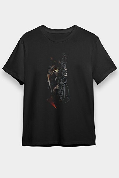 ZOKAWEAR Μπλουζάκι Unisex Loose Fit Horse Black T-Shirt - T-Shirtfactory