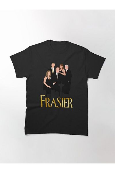 ZOKAWEAR Tricou cu imprimeu unisex Frasier Design Loose Fit