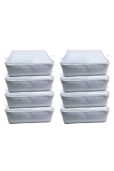 Balkan Room 8 Pieces Gray Underfloor and Sofa Bed Type Storage 62 X 44 X 22 Cm XLarge