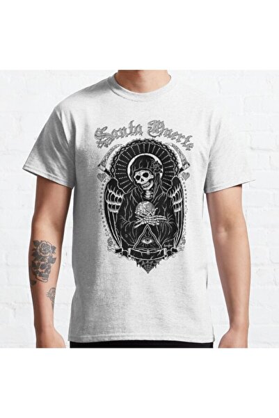 ZOKAWEAR Μπλουζάκι με τυπωμένο σχέδιο Loose Fit Unisex Holy Death Santa Muerte