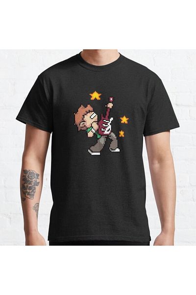 ZOKAWEAR Tricou cu imprimeu cu design loose Rocker Scott Pilgrim