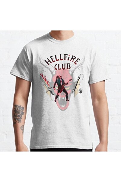 ZOKAWEAR Bol Kalıp Unisex Stranger Things Eddie Munson With Guitar Tasarım Ba...