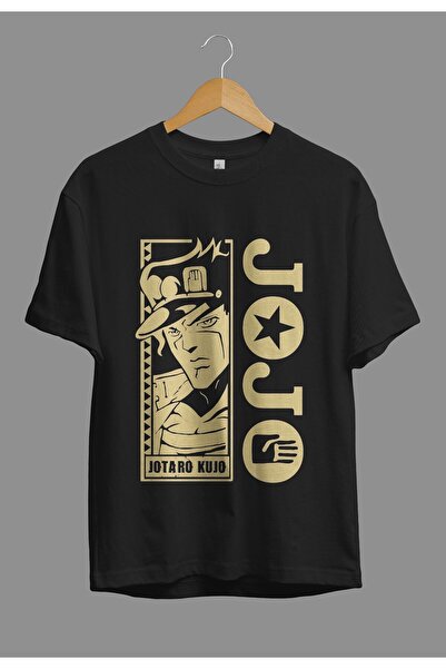 ZOKAWEAR Loose Fit Unisex Jojo's Bizarre Adventure Jotaro Kujo Anime Characte...