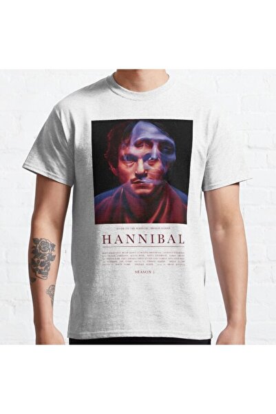 ZOKAWEAR Μπλουζάκι με τυπωμένο σχέδιο Loose Fit Unisex Hannibal Season 1