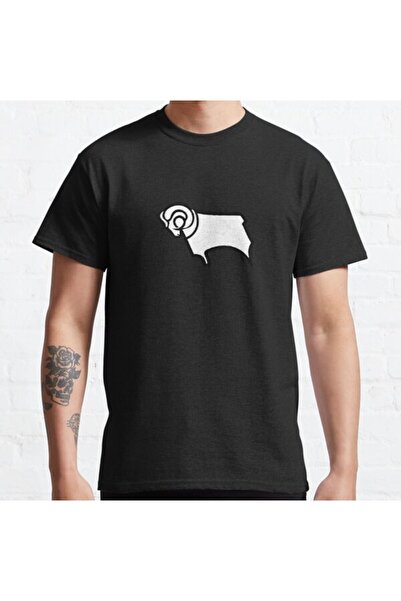 ZOKAWEAR Μπλουζάκι με τυπωμένο μπλουζάκι Loose Fit Unisex Derby County Fc με ...