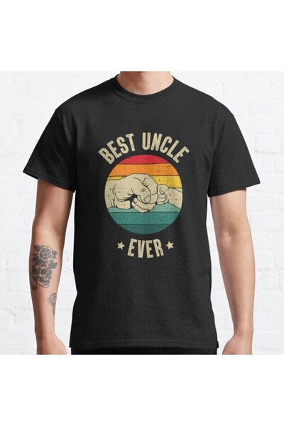 ZOKAWEAR Τυπωμένο μπλουζάκι Loose Fit Unisex Best Uncle Ever Design