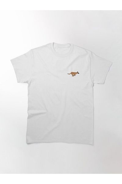 ZOKAWEAR Χαλαρή εφαρμογή Unisex Belgian Malinois Χαριτωμένη εικονογράφηση με τυπωμένο μπλουζάκι
