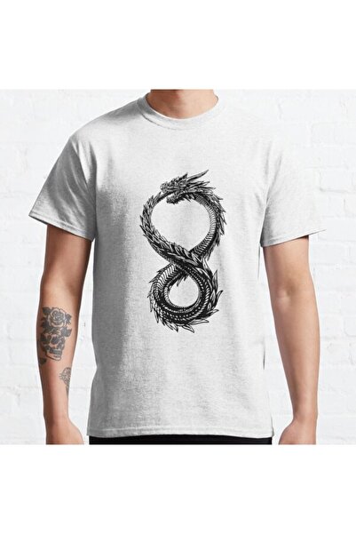 ZOKAWEAR Μπλουζάκι Loose Fit Unisex Altered Carbon Ouroboros Design Printed T...