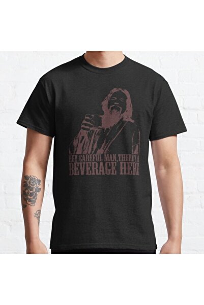 ZOKAWEAR Loose Fit Unisex The Big Lebowski Careful Man There's A Beverage Her...