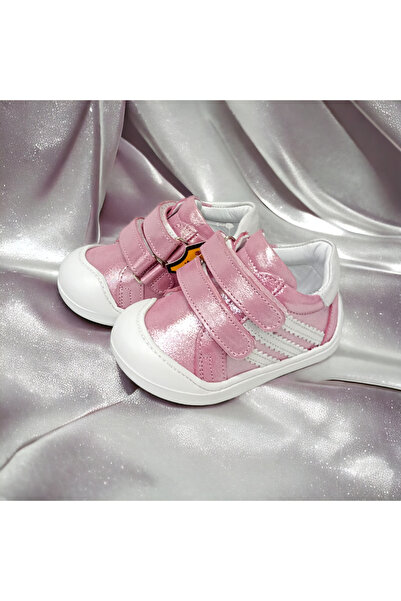 PATİK BEBE أحذية أطفال بناتي من الجلد الحقيقي لتقويم العظام