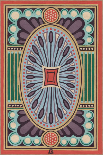 Rugs Modern Halı Geometric Mixed Color Patterned Woven Base Carpet 3771