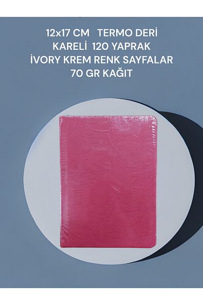 SEYFİKİRTASİYE 12x17 سم جلد حراري مربع 120 ورقة كريم عاكس صفائح ملونة 70 غرام ورقة