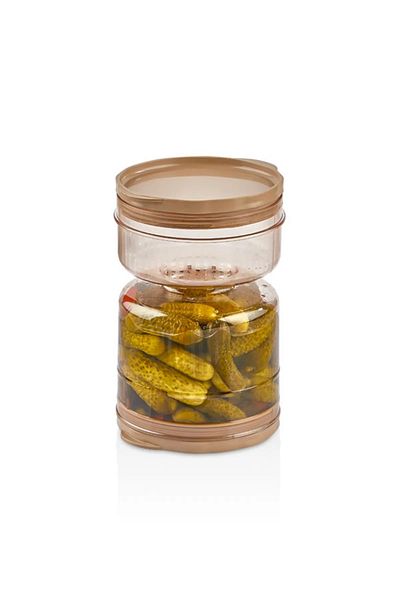 VİP AHMET Hourglass Storage Container Copper
