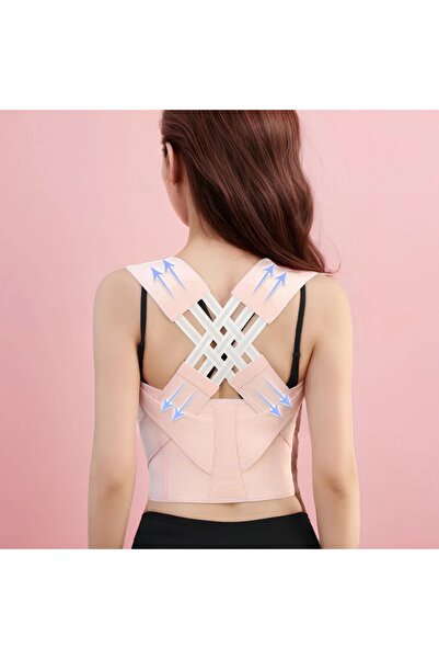 Akselife Kadın Dik Durus Korsesi Kadın Kambur Önleyici Korse Kadın Omuz Bel S...