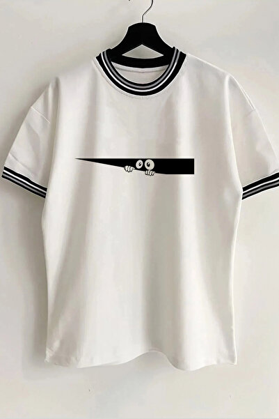 Vordevia Hidden Eyes Štampano Nova sezonska kragna i Sa detaljem rukava Sa re...