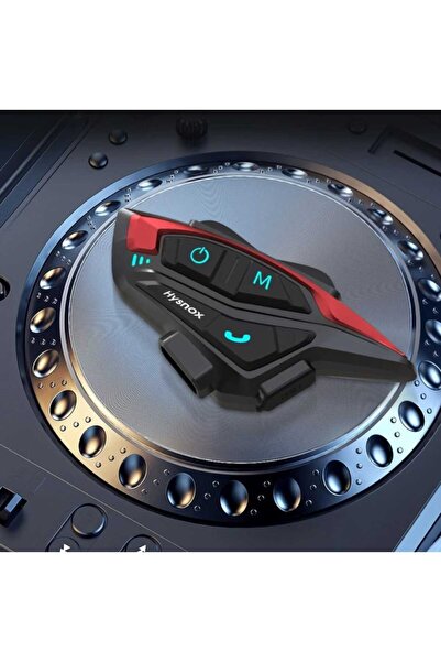 JUNGLEE Motorsiklet Kask Bluetooth Kulaklık Mikrofonlu Fm Radyolu 8 Kişilik Ç...