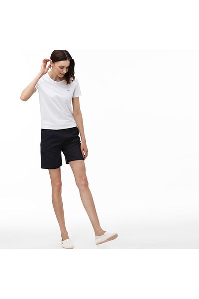 Lacoste شورت نسائي أزرق داكن