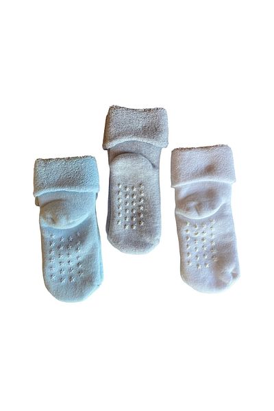 Maksuu 3-Piece Anti-Slip Protected Towel Socks
