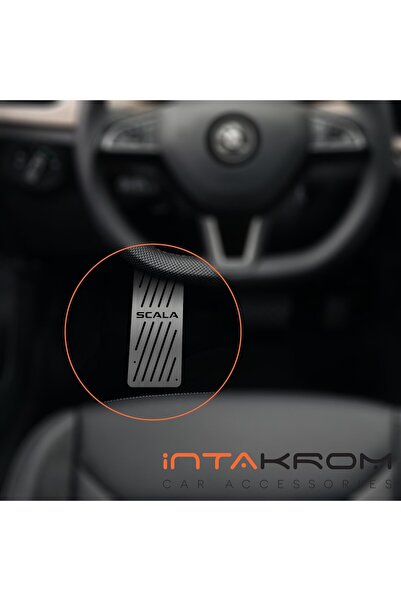 İntachrom Skoda Scala Krom Ayak Dinlendirme Pedalı - 2019 ve Üzeri