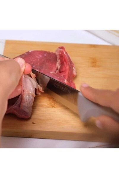 Chef's Marka Mor Saplı Çelik Doğrama Bıçağı 27 Cm