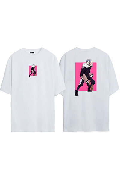 THEWERT Unisex Bad Boy Bigbang Prednja strana Zadnja strana Štampano Bela Ove...
