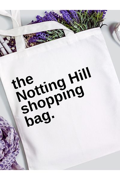 Cemira Notting Hill Design Tote Bag Shopping Bag, Shopping Bag, Book Bag, Shopper Bag