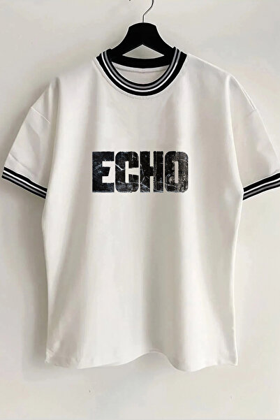 Vordevia Eho Štampano Novi sezonski ovratnik i Sa detaljem rukava Sa rebrasti...