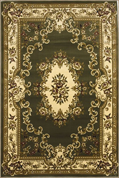 Rugs Modern Halı Traditional Vintage Carpet in Green Shades 3778