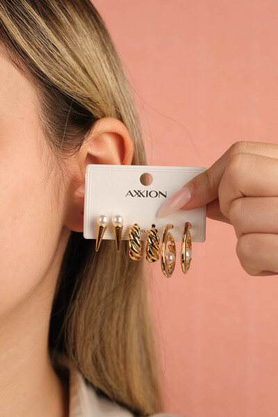 Jack Ferrero ÇELİK exclusive RENK ATMAZ GARANTLİ FATURALI KÜPE