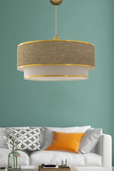 BBY HOME & DESIGN CHANDELIER, PENDANT LAMP, MODERN AMEBA MODEL
