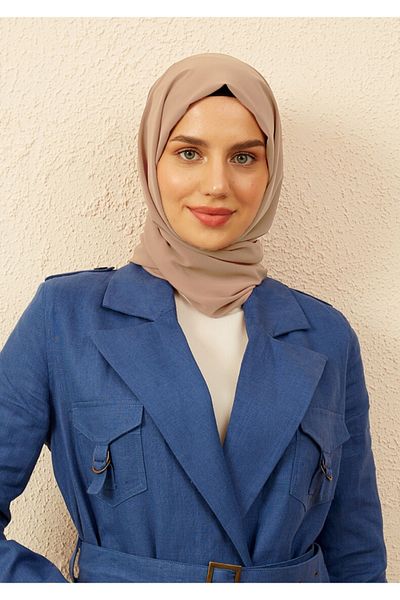 NEWSTORE Hijab Hijab Medina Silk Shawl Sand Beige