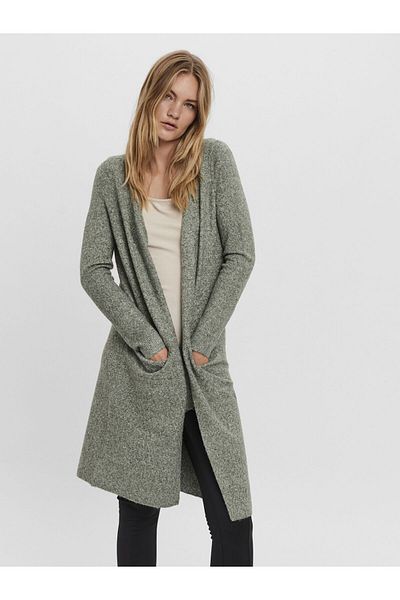 Vero Moda Strickjacke VMDOFFY LS LONG OPEN CARDIGAN GA NOOS