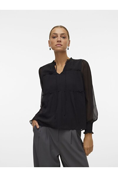 Vero Moda Top VMVANESSA LS TOP EXC GA