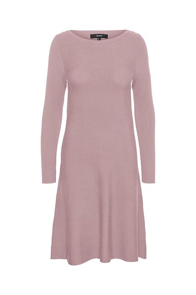 Vero Moda Strickkleid VMNANCY LS BOATNECK DRESS GA BSO