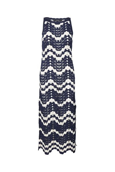 Vero Moda Strickkleid VMVENUS Langes Kleid