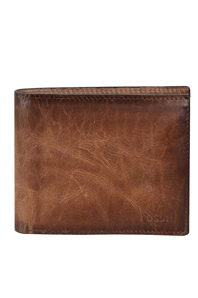Fossil Derrick wallet leather 11.5 cm