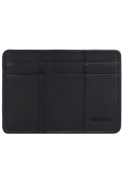 Fossil Everett credit card case leather 10 cm