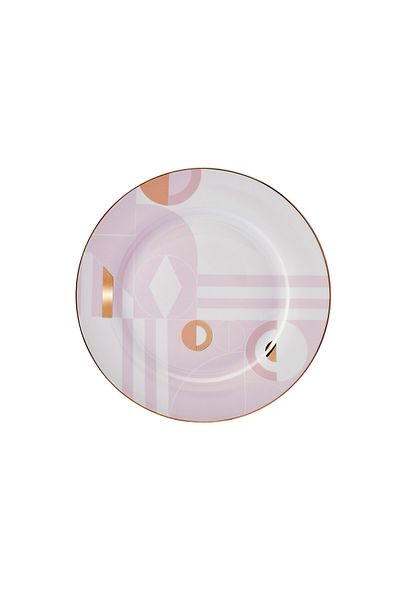 Karaca Mandarin 6 Personen Kuchen Dessert Set 19 cm