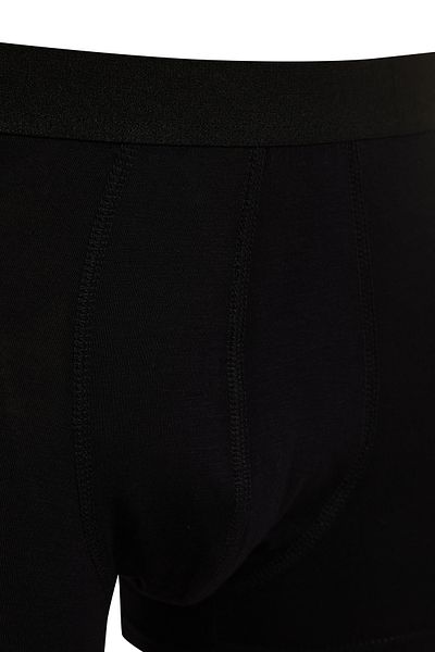 Trendyol Collection Βασικό σετ μπόξερ μαύρο μπαμπού 3 τεμαχίων - TMNSS24BX00009