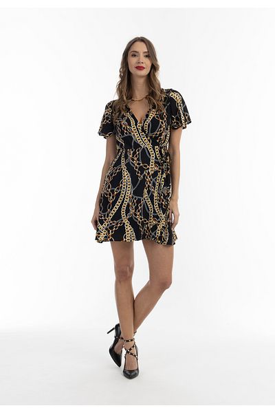 Faina Minikleid s celoplošným potiskem