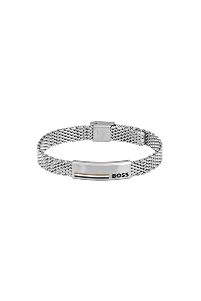 Hugo Boss BOSS Alen Zilverkleurige Kol Bandı HBJ1580611