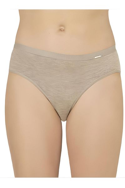 MYS GRUP TEKSTİL Chiloți pentru femei Jiber Bamboo 4 piese 677 Mink