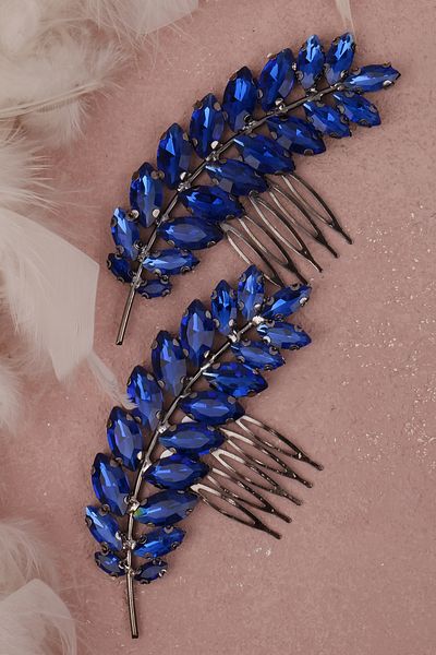 Hayalperest boncuk Model Fecioara Accesoriu Par Mirese Nunta Eleganta Accesoriu Par nunta si Henna Saks Blue
