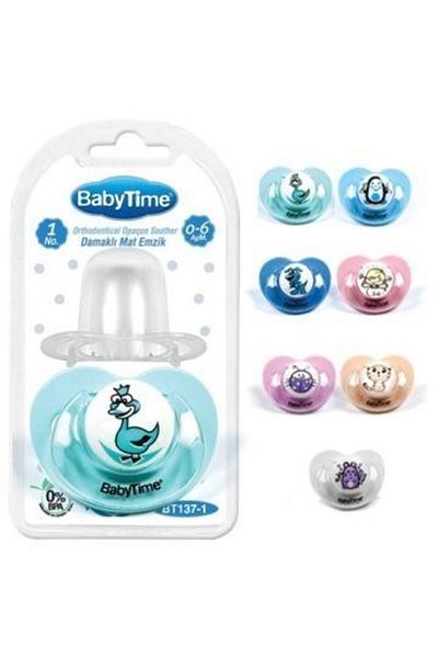 Babytime Pacifier No.1 Silicone Palate Mat Body Protector 0-6 Months